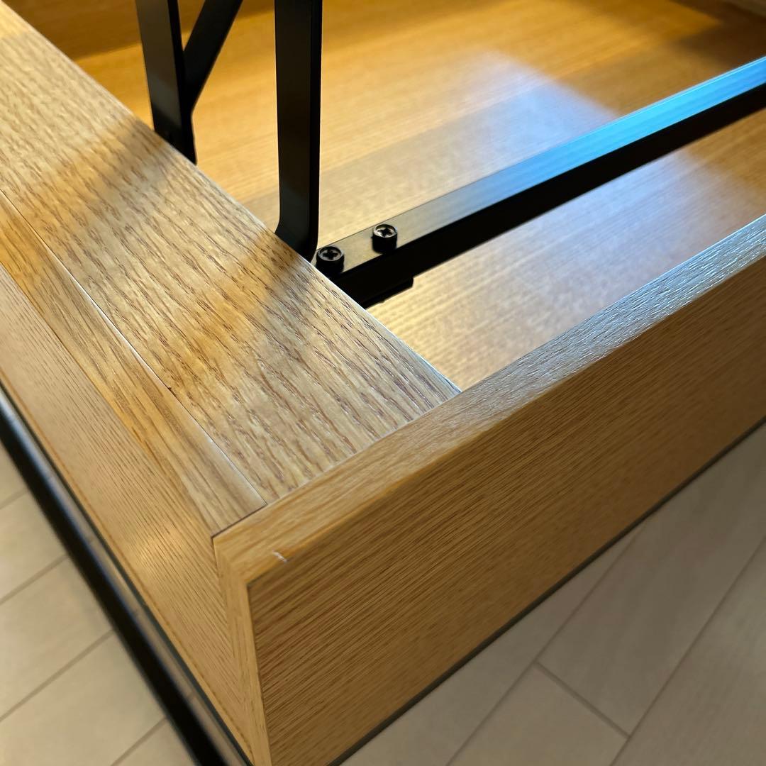 ニトリ　センターテーブルNヒバリ120 LBR