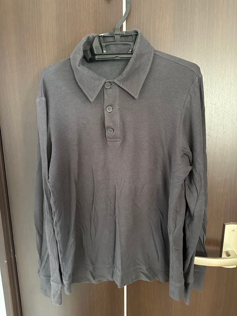 Bottega Veneta 長袖ポロシャツ ダークグレー