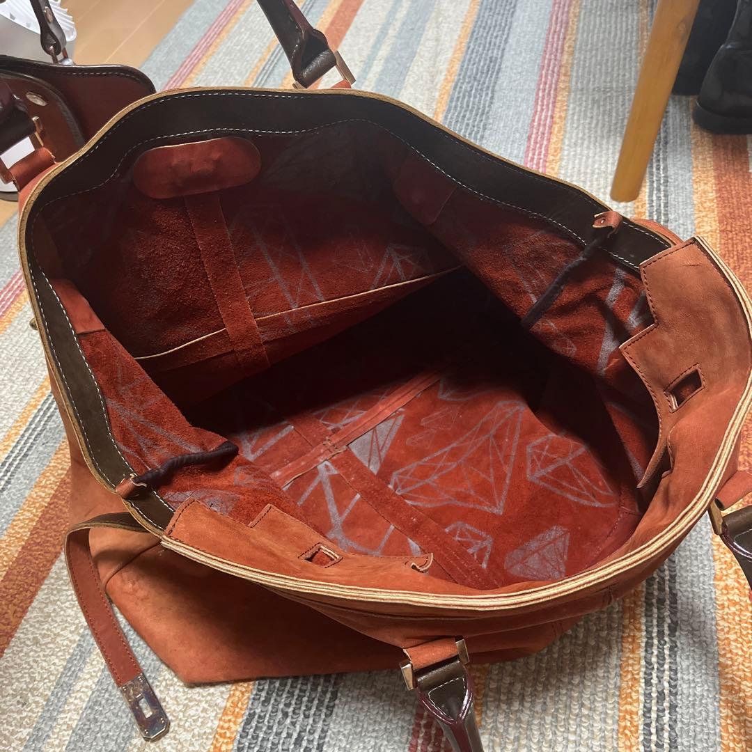 定価25万円　Itadaki ヌバックレザー　ボストンバッグ