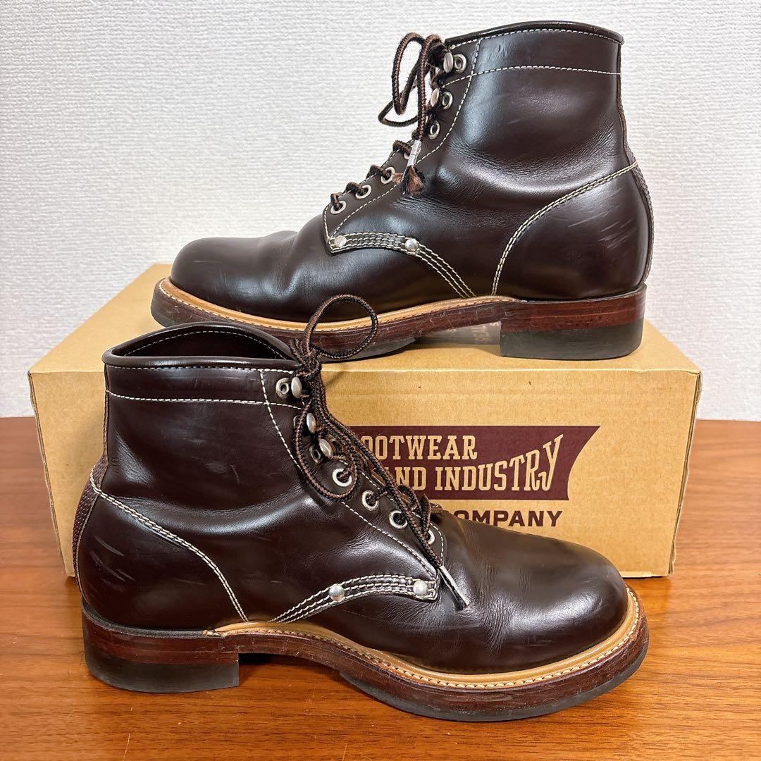 箱タグ付き REAL McCOY’S ベアヘッド ワークブーツ ホースハイド