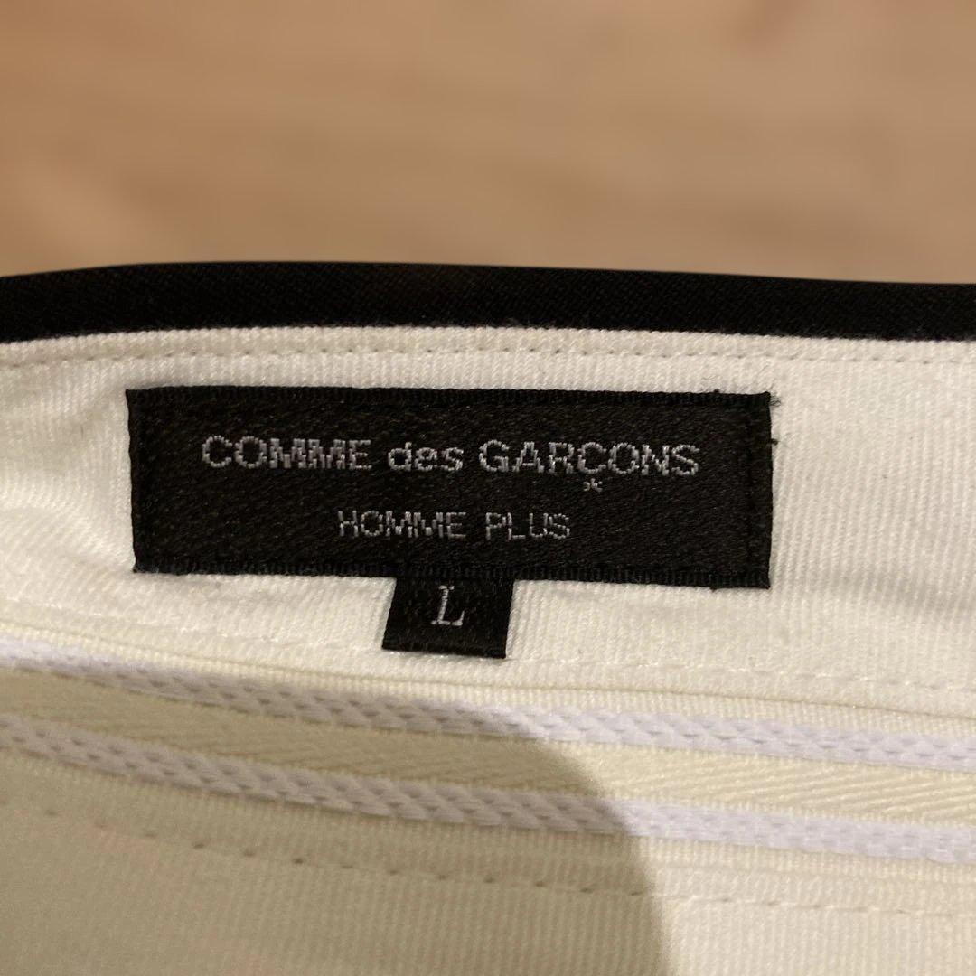 23ss コムデギャルソン オムプリュス ウールギャバ スラックス　L