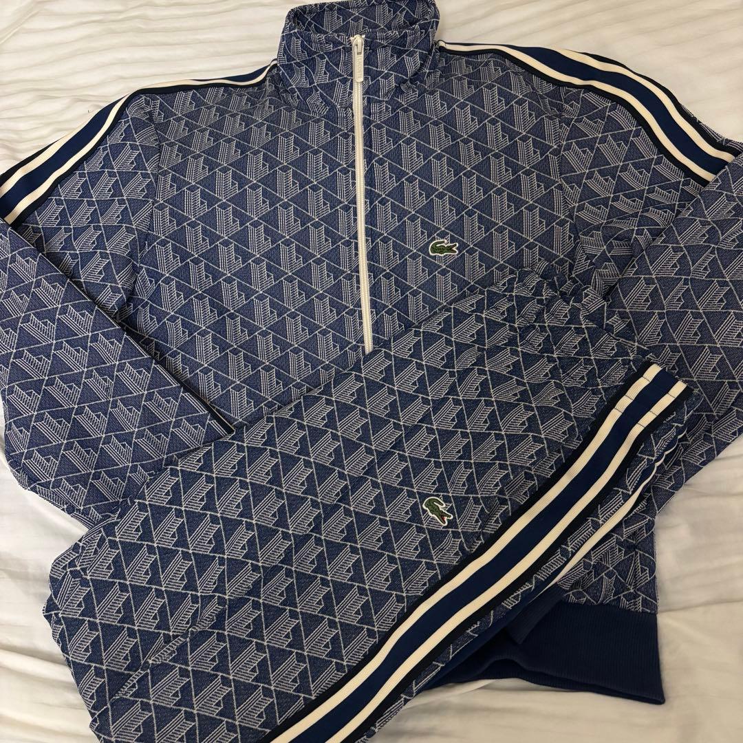 暇人　ラコステ　トラックジャケット　セットアップ