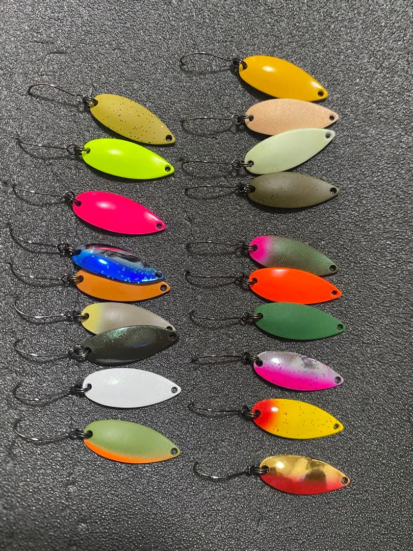 エリアトラウト用スプーン 180個 引退セット