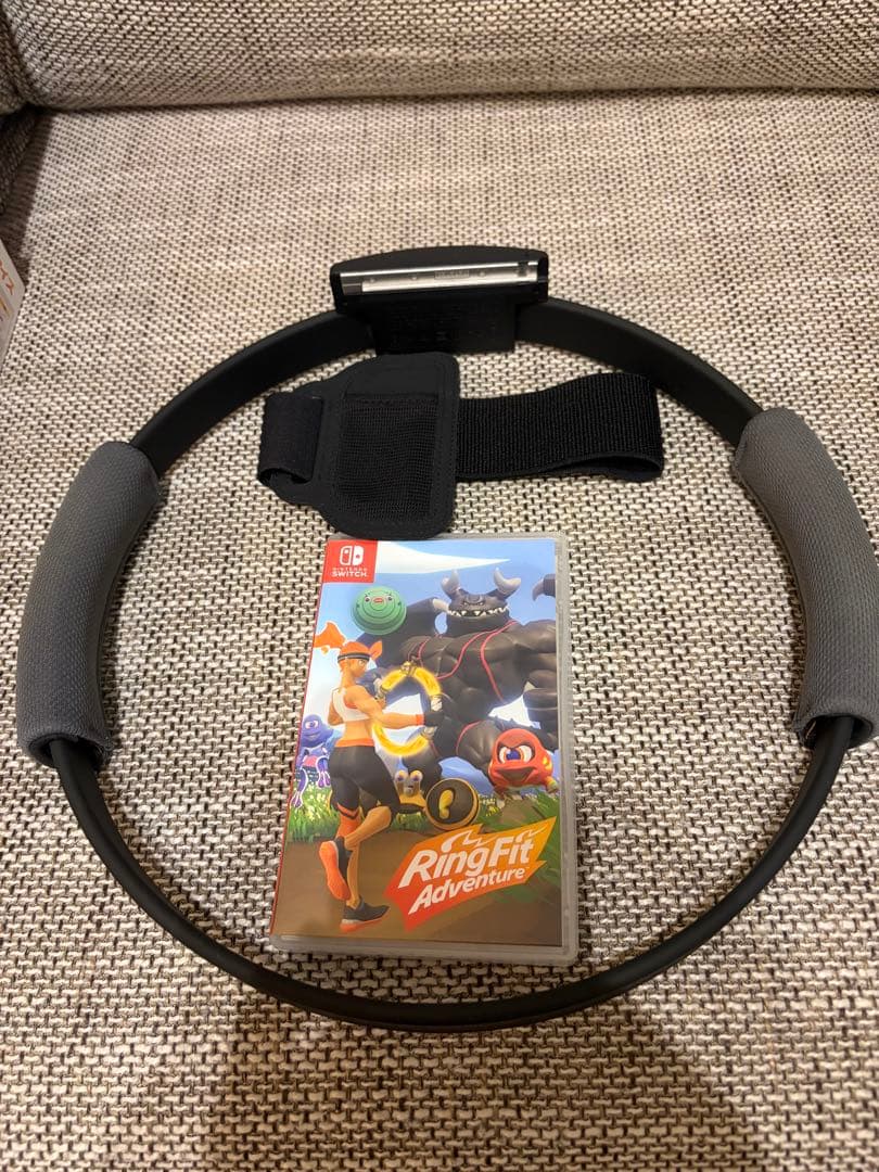 Switch 本体、リングフィット、充電グリップ、ケース、修理キットのセット