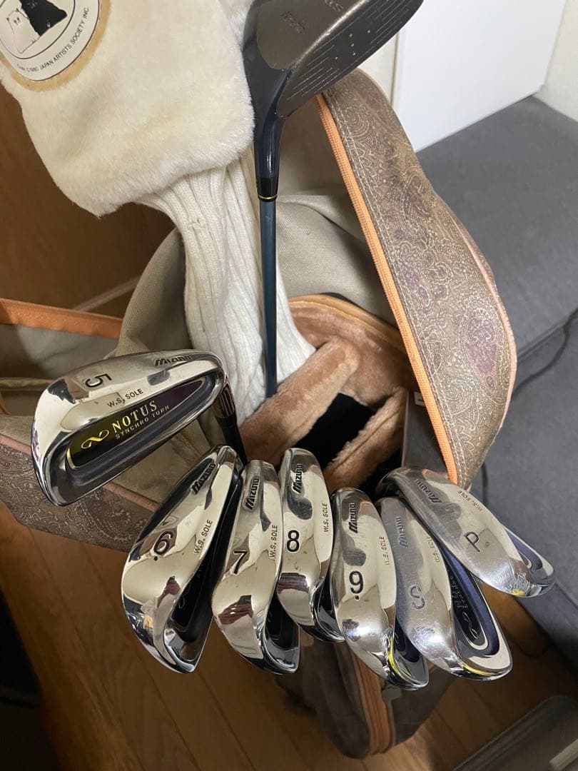 ゴルフ　クラブセット　レディース　ミズノ