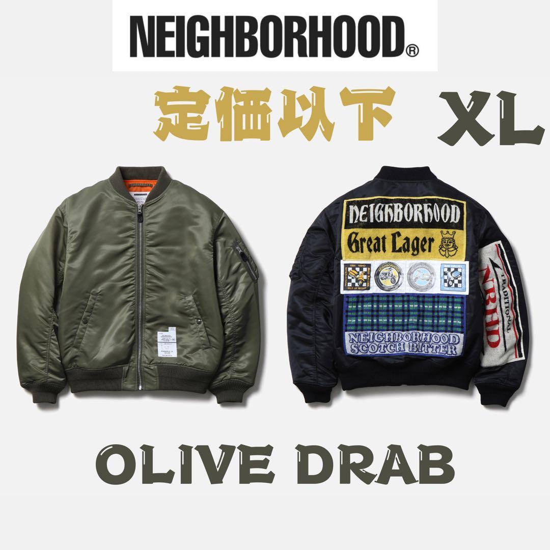 新品未使用 NEIGHBORHOOD MA-1 FLIGHT JACKET