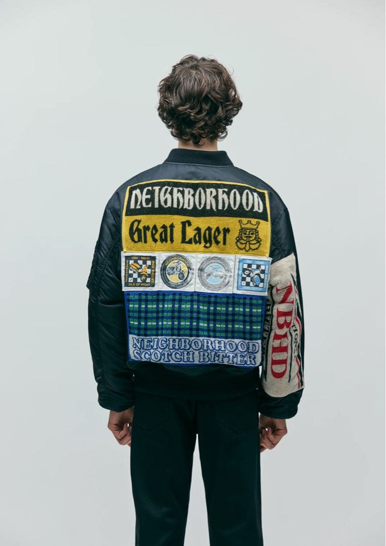 新品未使用 NEIGHBORHOOD MA-1 FLIGHT JACKET
