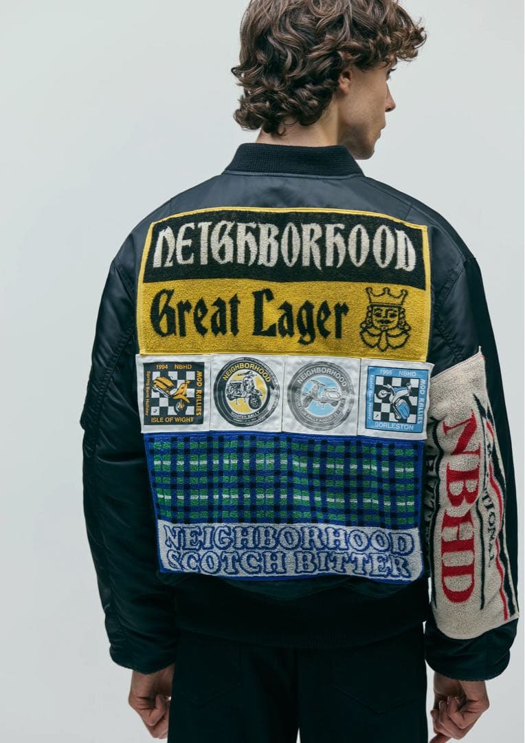 新品未使用 NEIGHBORHOOD MA-1 FLIGHT JACKET