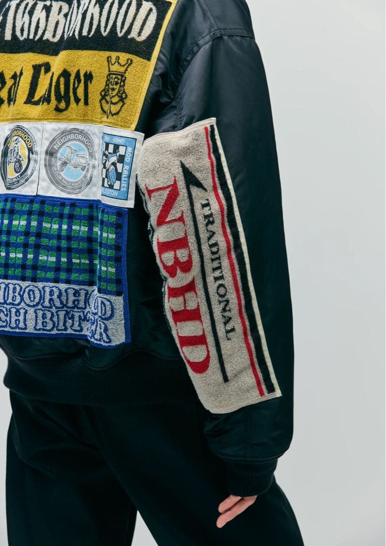 新品未使用 NEIGHBORHOOD MA-1 FLIGHT JACKET