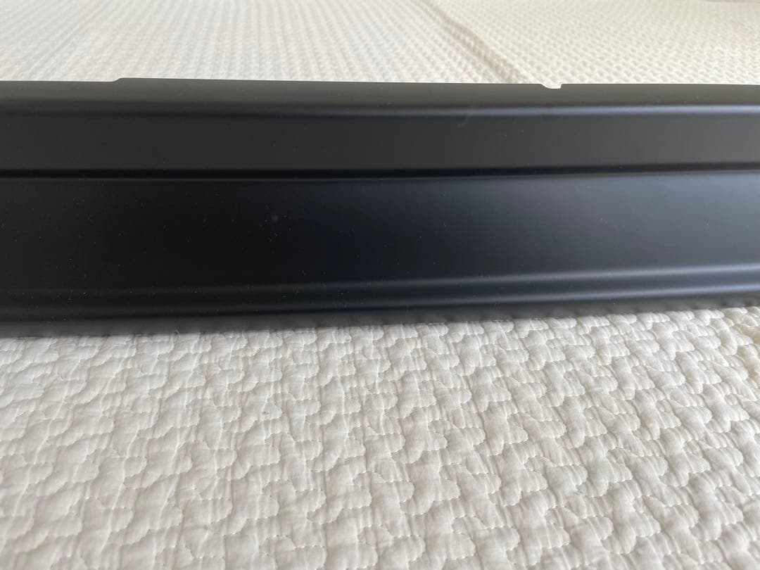 ハイエース　フロントスポイラー　黒マット塗装