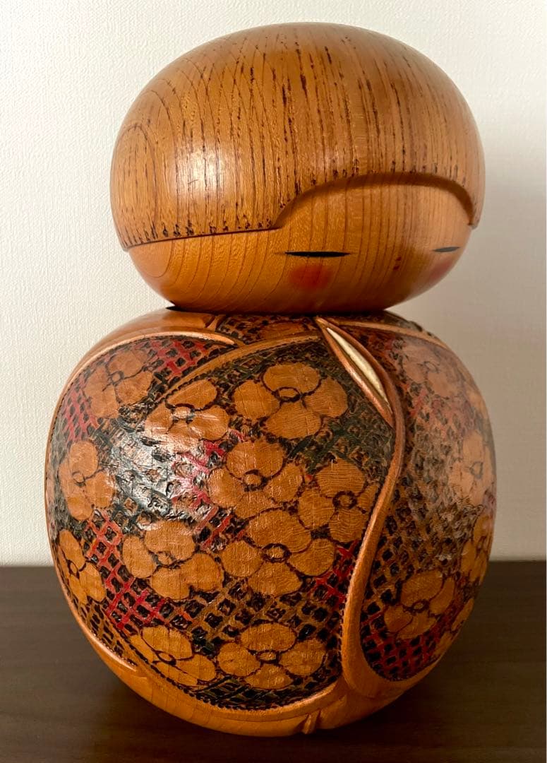 狩野 千代松 創作 こけし kokeshi doll レトロ 可愛い 稀少 レア