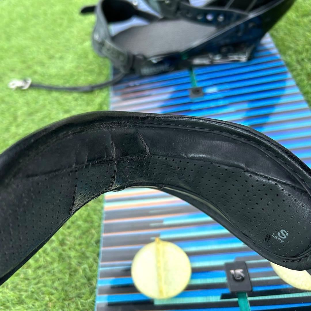 BURTON カバー付き151cmビンディング付き スノーボードクラッシュ