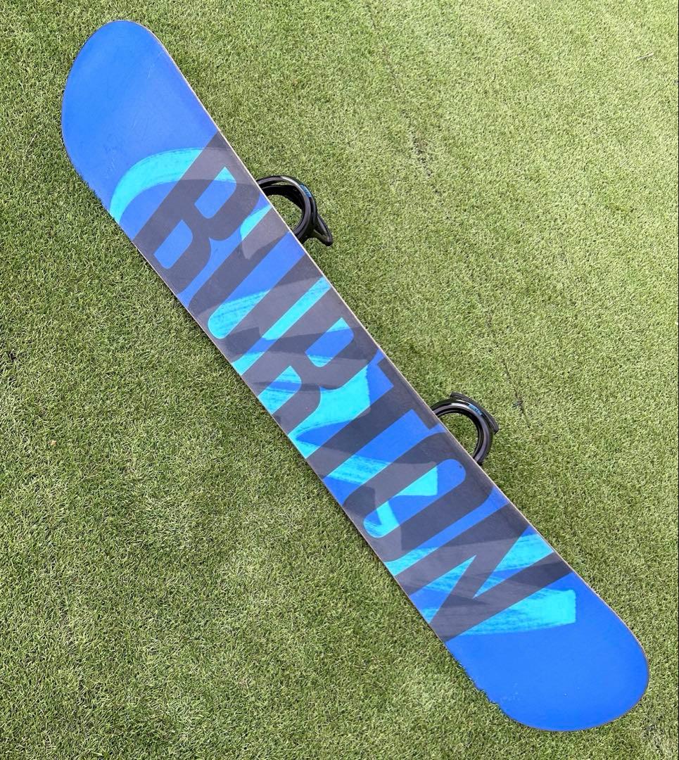 BURTON カバー付き151cmビンディング付き スノーボードクラッシュ