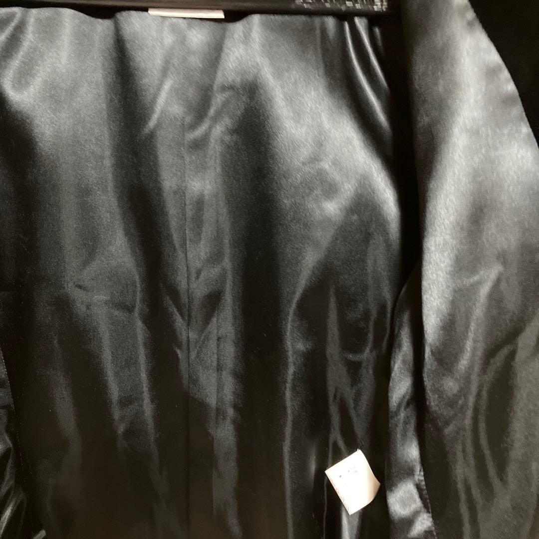 美品❣️イヴサンローラン　ベルベットノーカラージャケット