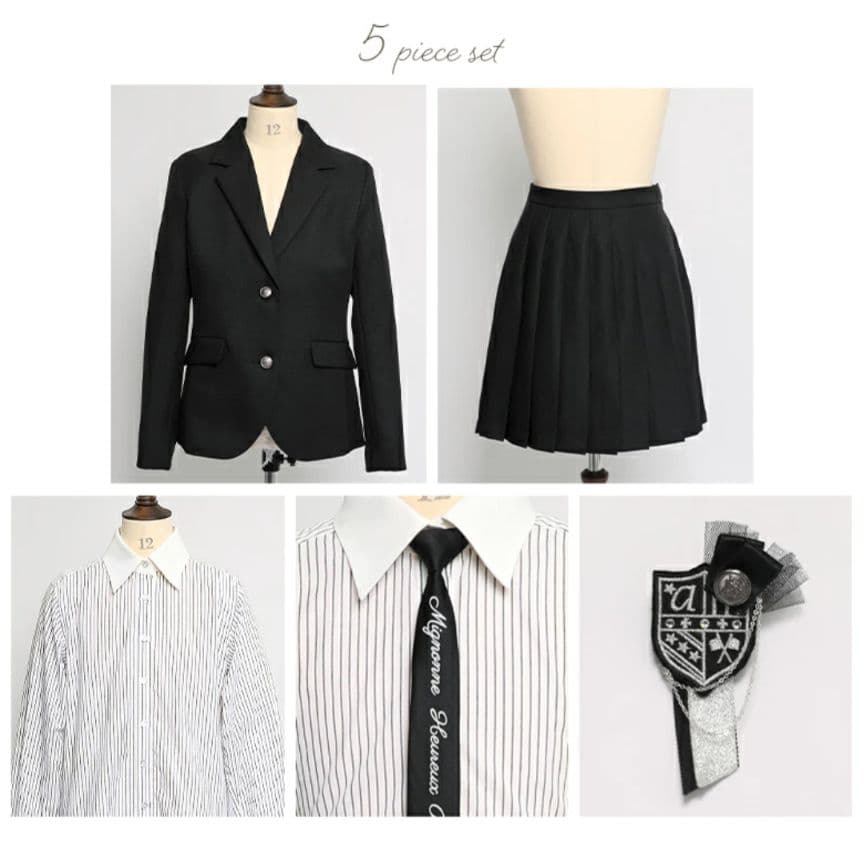 【値下げ】卒業式 スーツ 小学校女子 小学生 150 160 4点セット