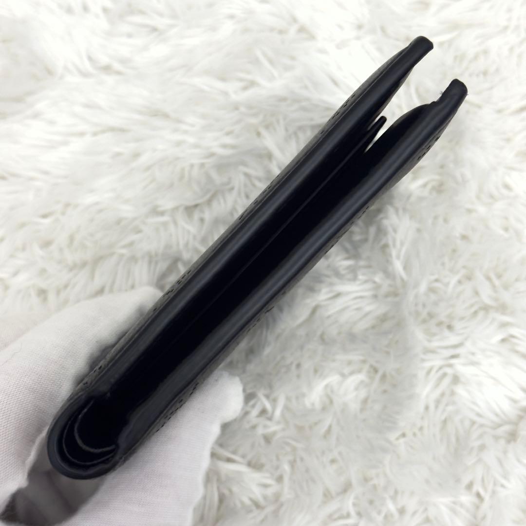 新品級⭐️BALENCIAGA バレンシアガ パンチング 財布 キャッシュ 黒