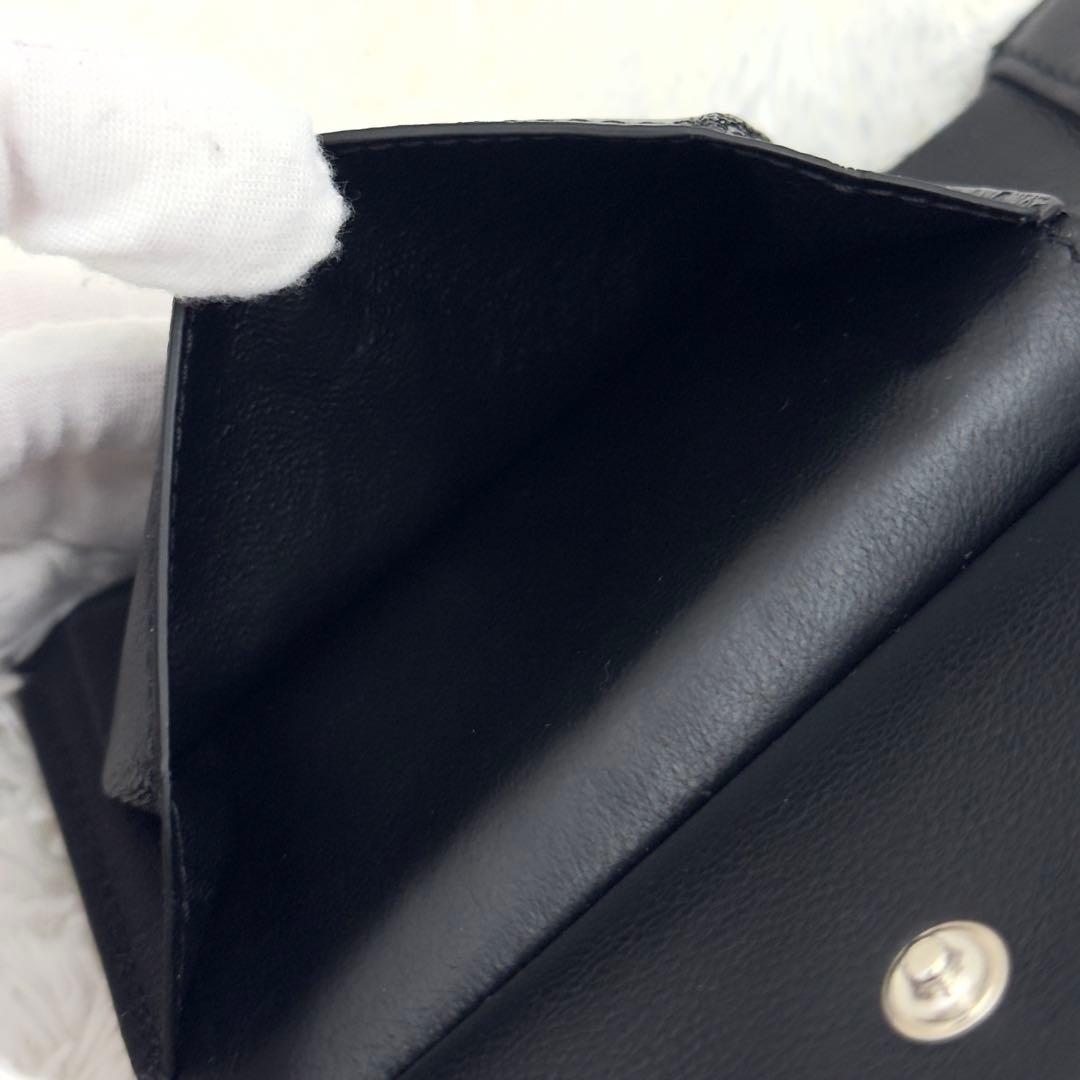 新品級⭐️BALENCIAGA バレンシアガ パンチング 財布 キャッシュ 黒