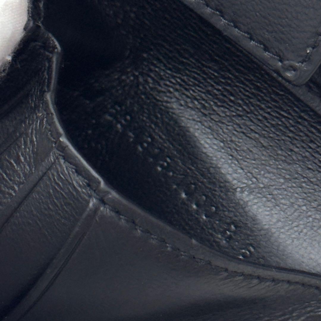 新品級⭐️BALENCIAGA バレンシアガ パンチング 財布 キャッシュ 黒