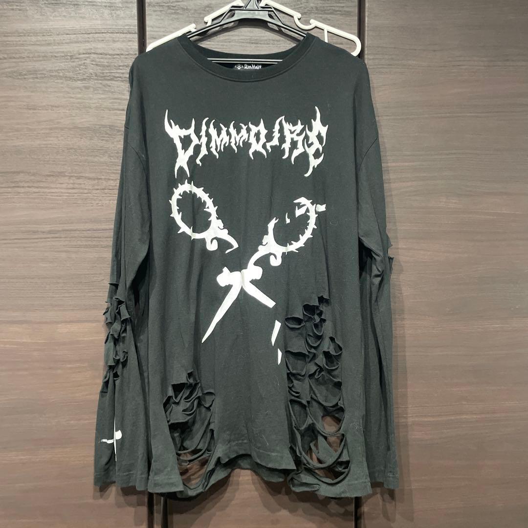 ディムモアール ダメージ ロングTシャツ