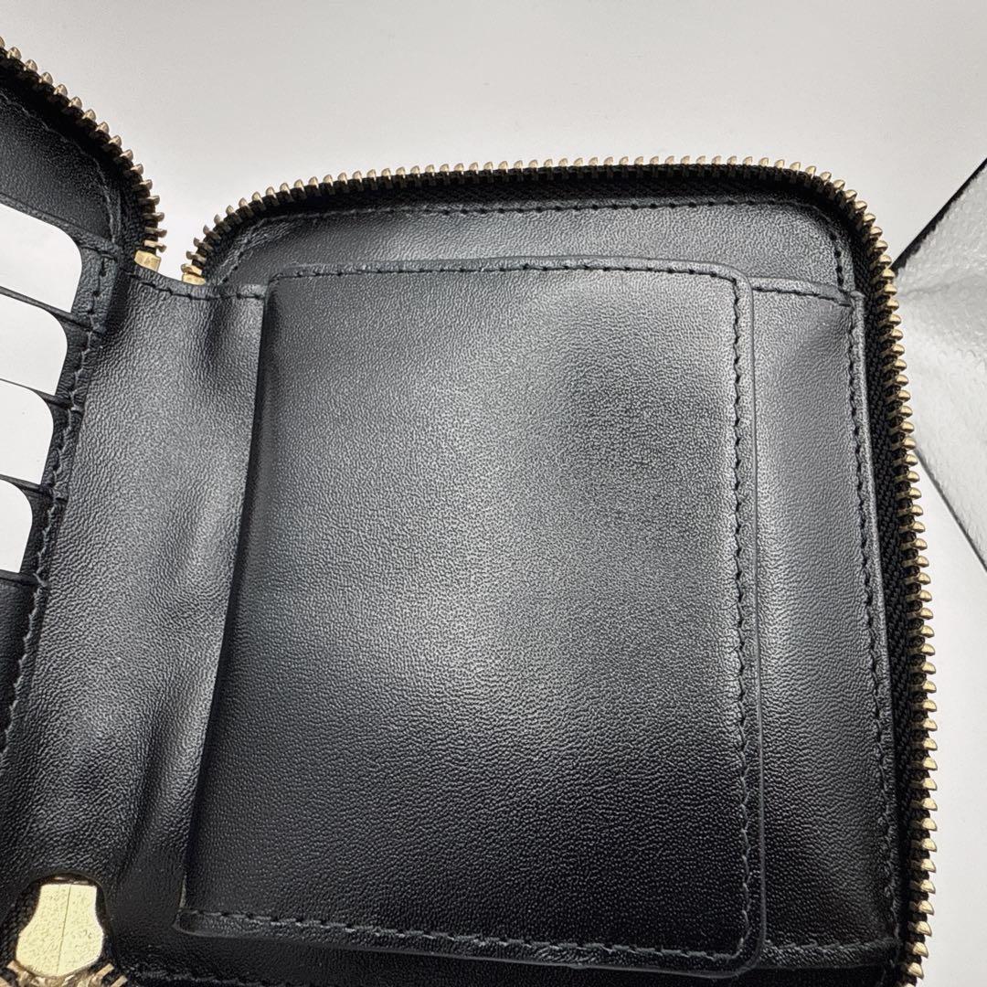 ゆう 様 【未使用級】コムデギャルソン 財布 FAT TORTOISE 黒.