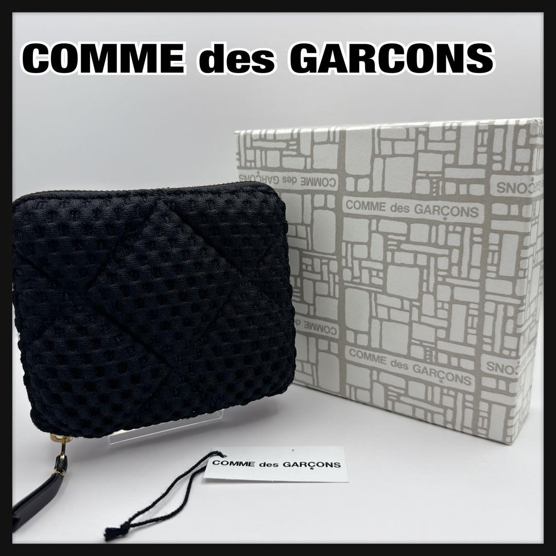 ゆう 様 【未使用級】コムデギャルソン 財布 FAT TORTOISE 黒.