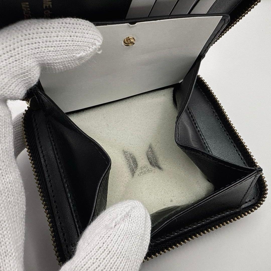 ゆう 様 【未使用級】コムデギャルソン 財布 FAT TORTOISE 黒.