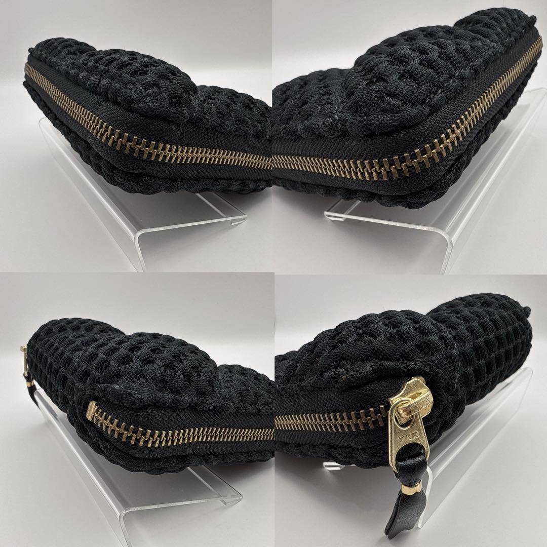 ゆう 様 【未使用級】コムデギャルソン 財布 FAT TORTOISE 黒.