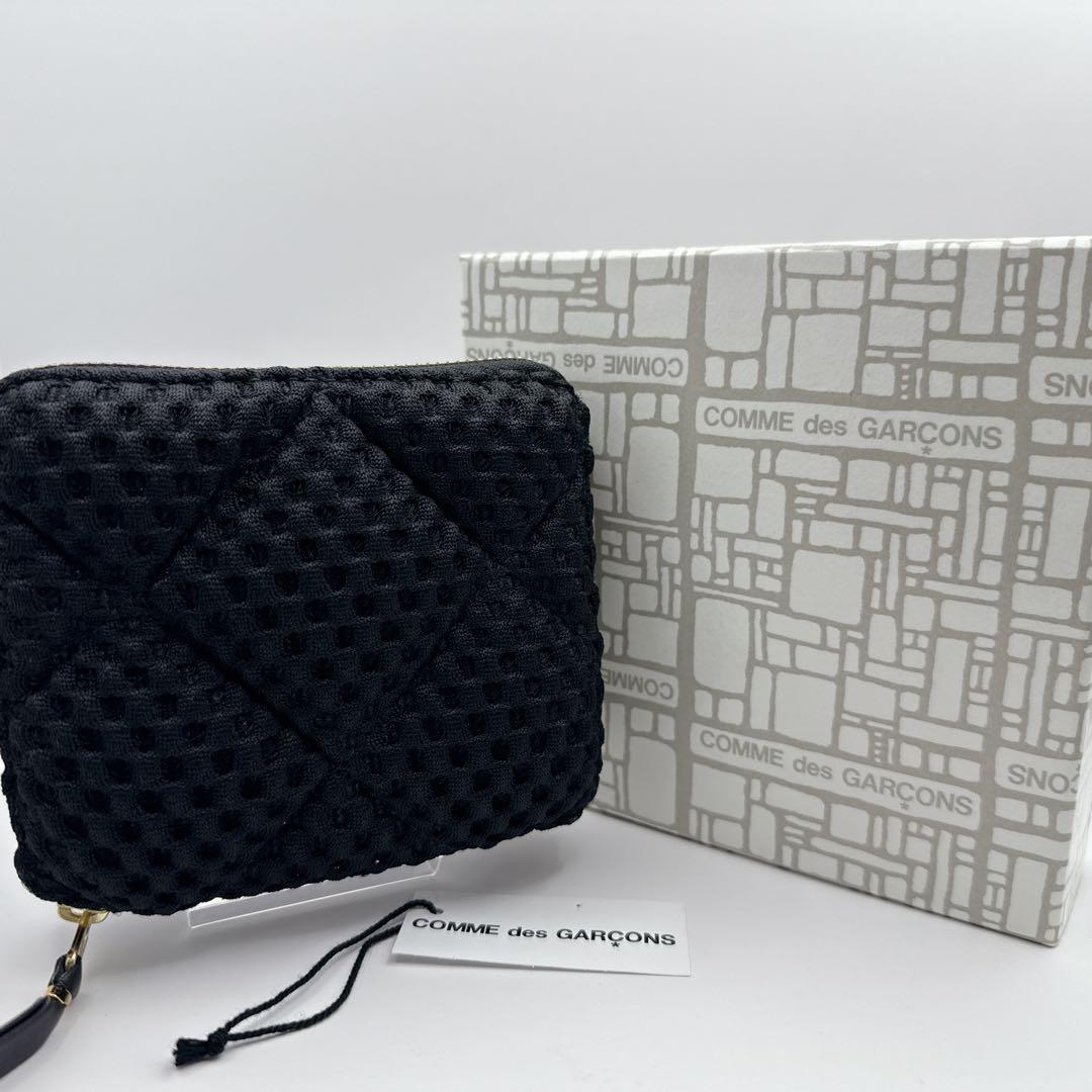 ゆう 様 【未使用級】コムデギャルソン 財布 FAT TORTOISE 黒.