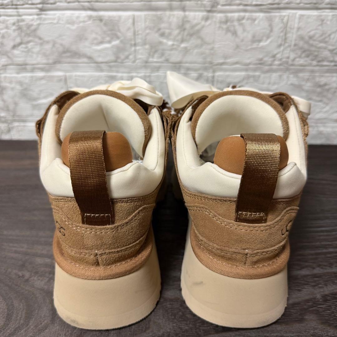 UGG アストロメル 厚底スニーカー チェスナット 23cm