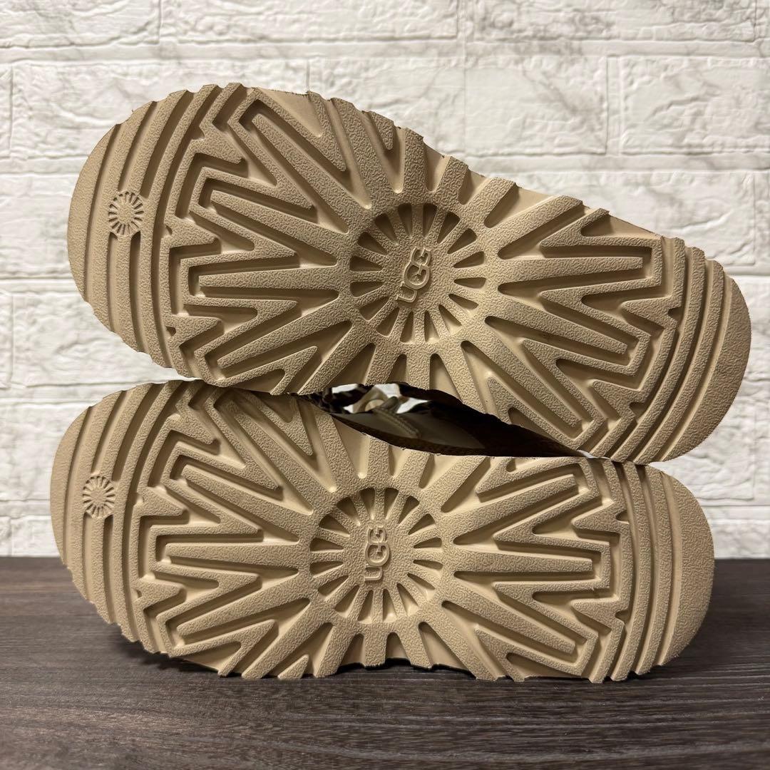 UGG アストロメル 厚底スニーカー チェスナット 23cm