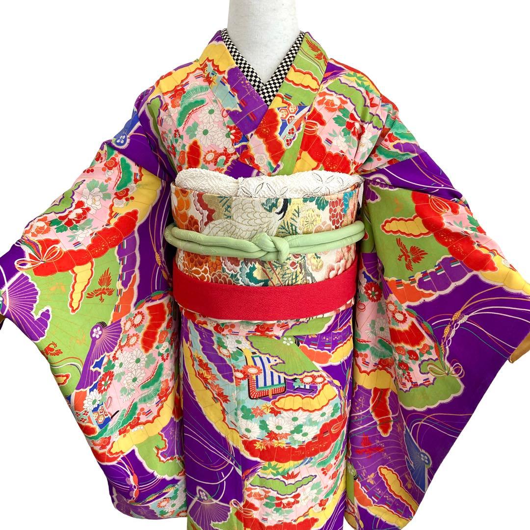 ★さとです★ アンティーク　女の子　子供着物