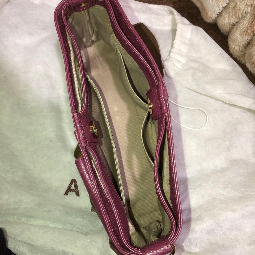 最終価格✨️美品ATAO★アタオ‪‪☆chivy★チヴィ‪2WAYバッグ☆ボルドー