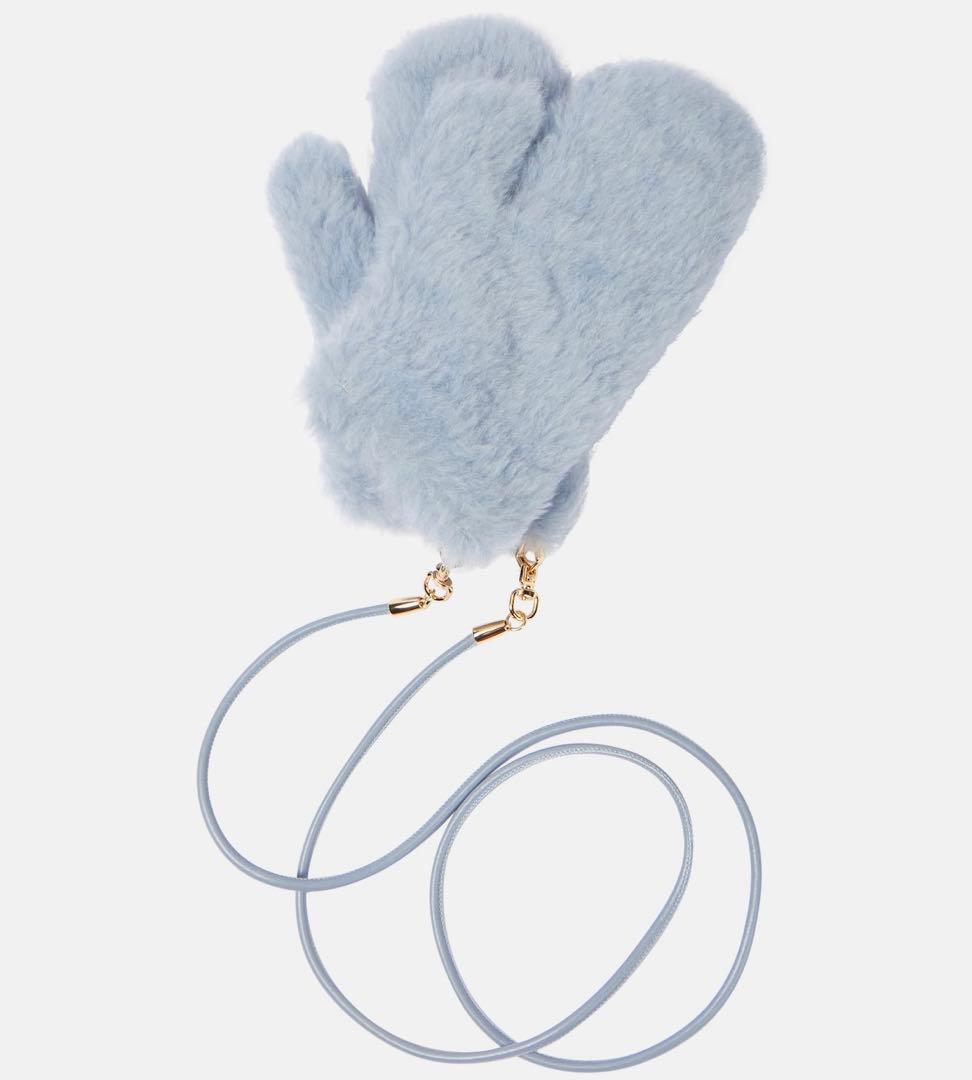 新品未使用 マックスマーラ オンブラート テディミトン　ライトブルー