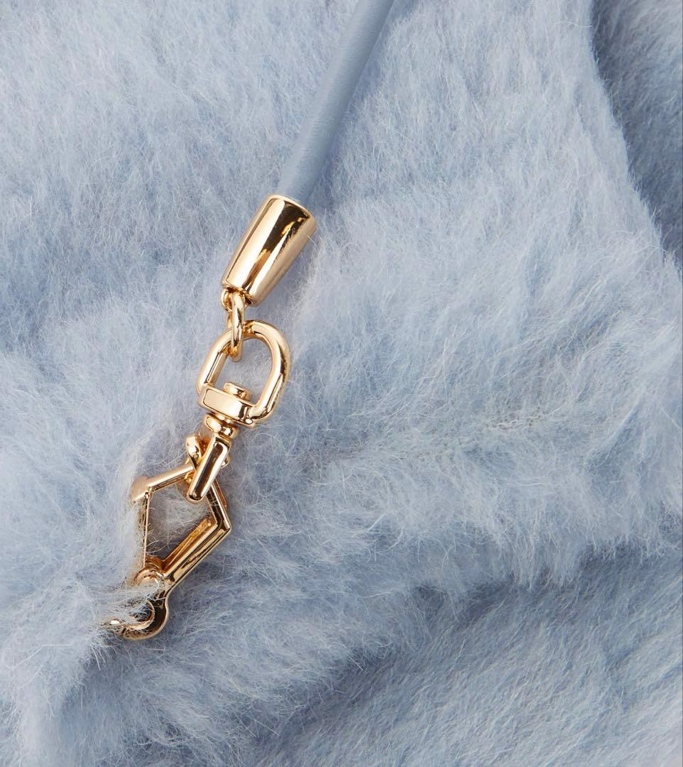 新品未使用 マックスマーラ オンブラート テディミトン　ライトブルー