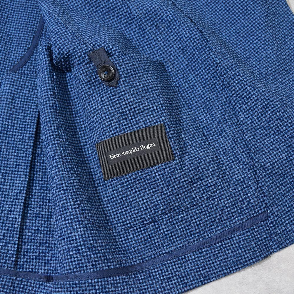 現行 ゼニア Ermenegildo Zegna シアサッカー ジャケット 54