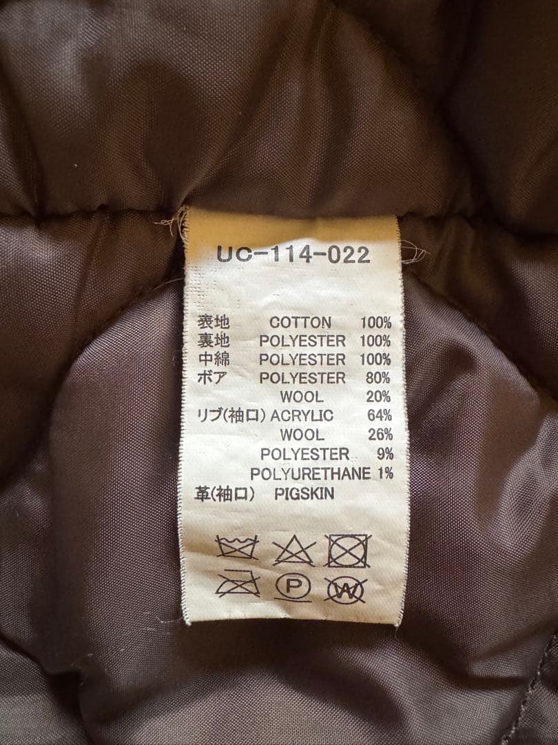 UNCROWD アンクラウド ジープコートブルコ bluco ブラックM