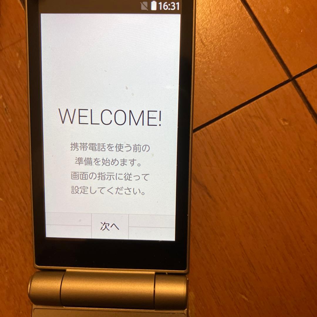 docomoらくらくホンF-41C/ACアダプタ08付き