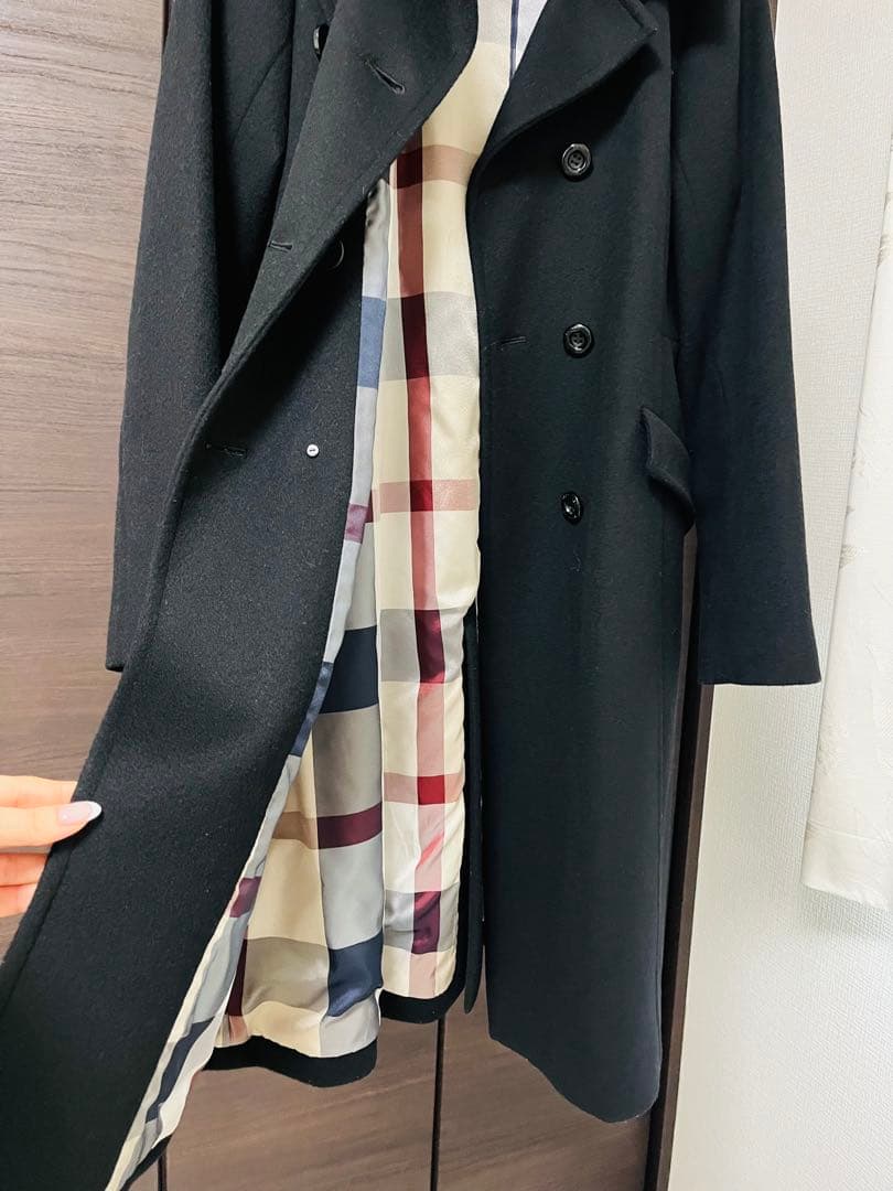 BLUE LABEL 紺　ロングコート