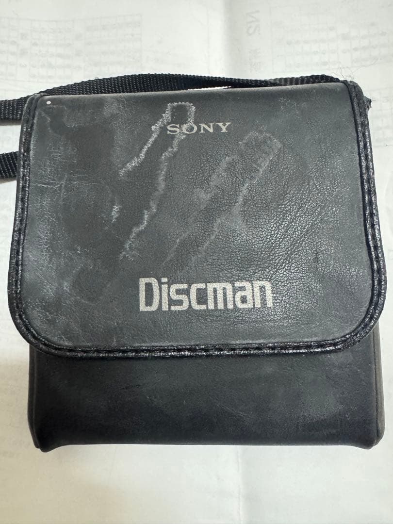 SONY Diskman D-303 ポータブルCDプレーヤー ケース付き
