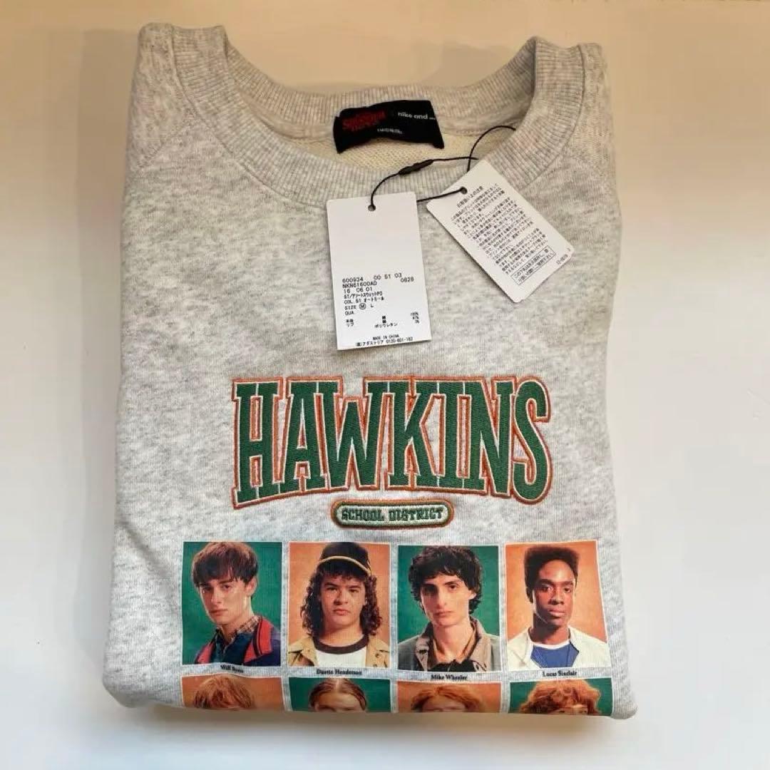 ストレンジャーシングス　スウェット　ニコアンド