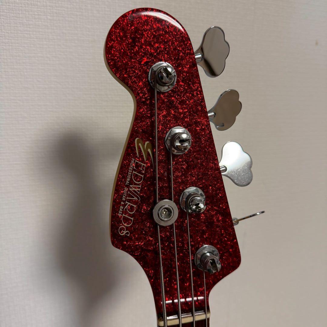 ベース EDWARDS E-J-125JB PYROBABY LUNA SEA