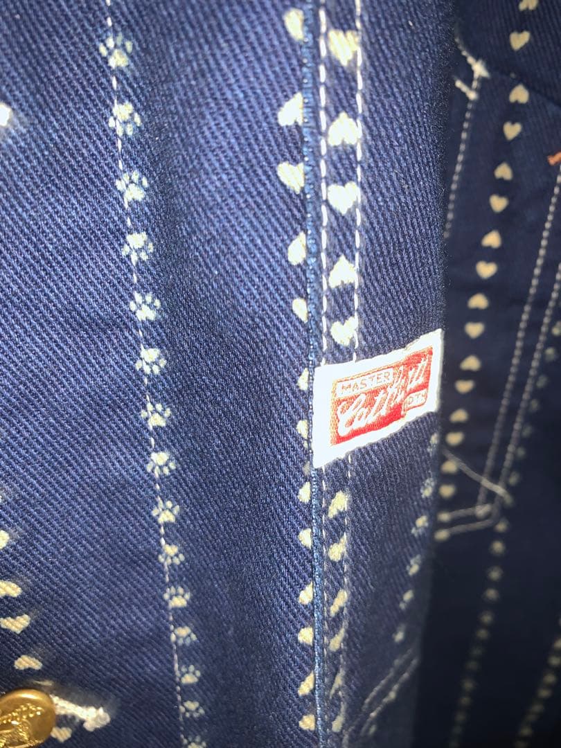 TCB JEANS & CO. ストライプデニムカバーオール