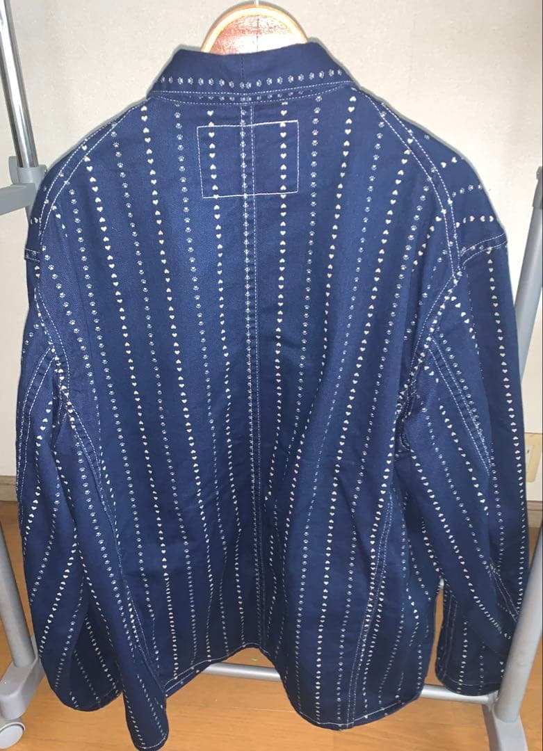 TCB JEANS & CO. ストライプデニムカバーオール