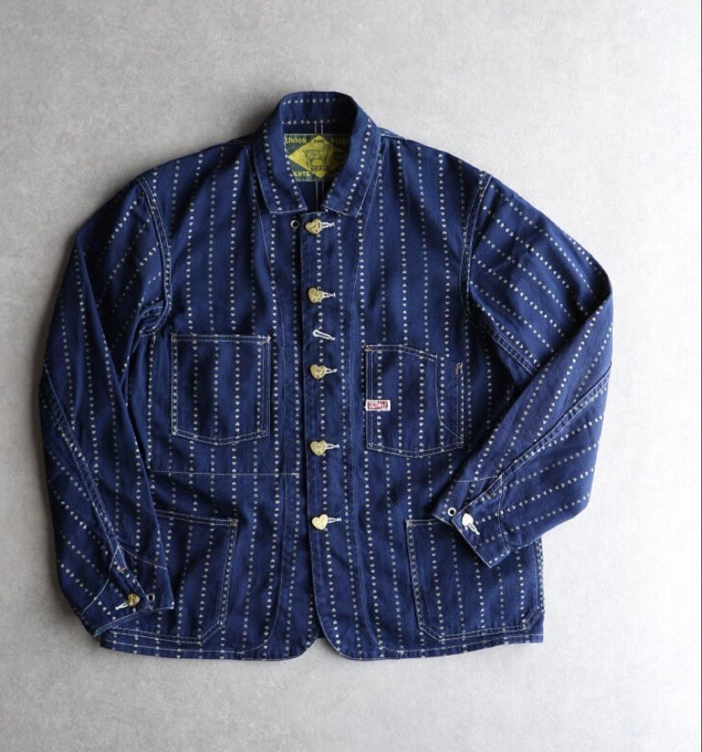 TCB JEANS & CO. ストライプデニムカバーオール