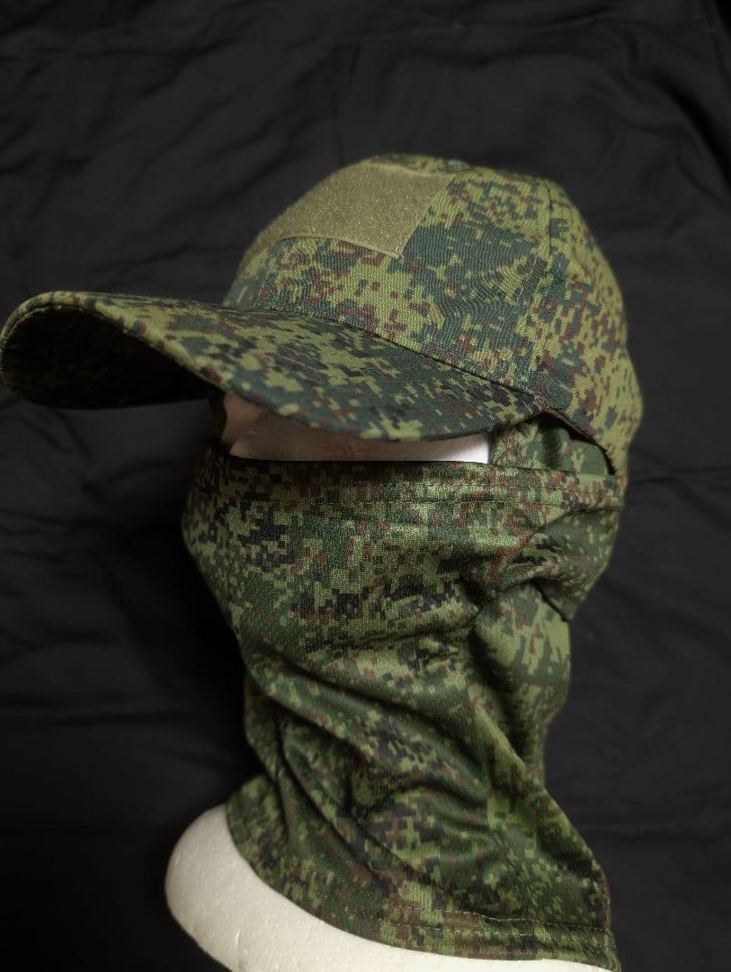 【即納・新品】ロシア軍　 デジタルフローラ迷彩＋シュマグ＋帽子