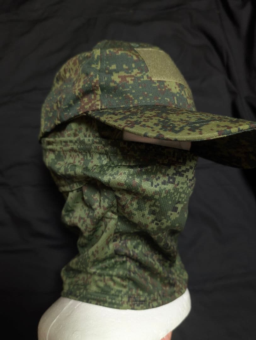 【即納・新品】ロシア軍　 デジタルフローラ迷彩＋シュマグ＋帽子