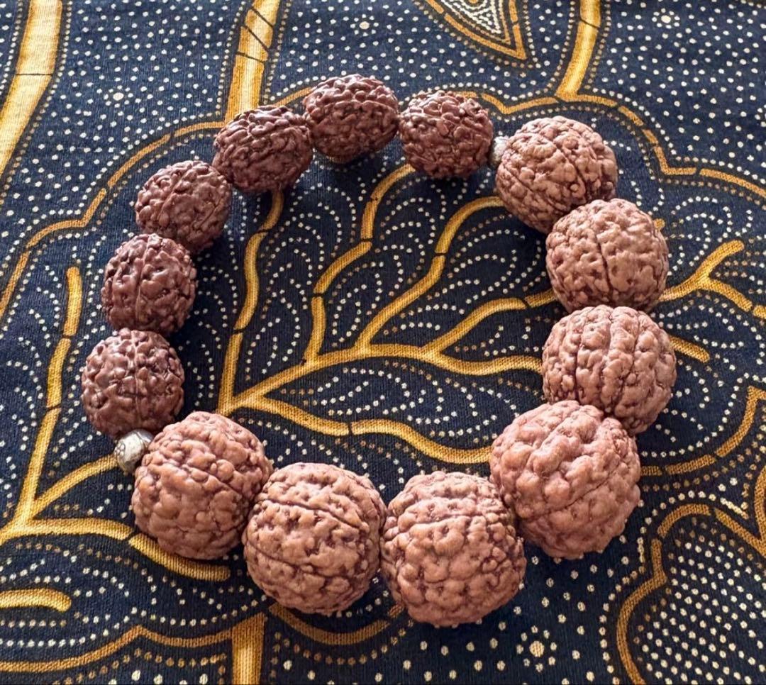 ✰︎‪ 琥珀 ✰ ✰︎ ルドラクシャマーラー　トップ13ムキ