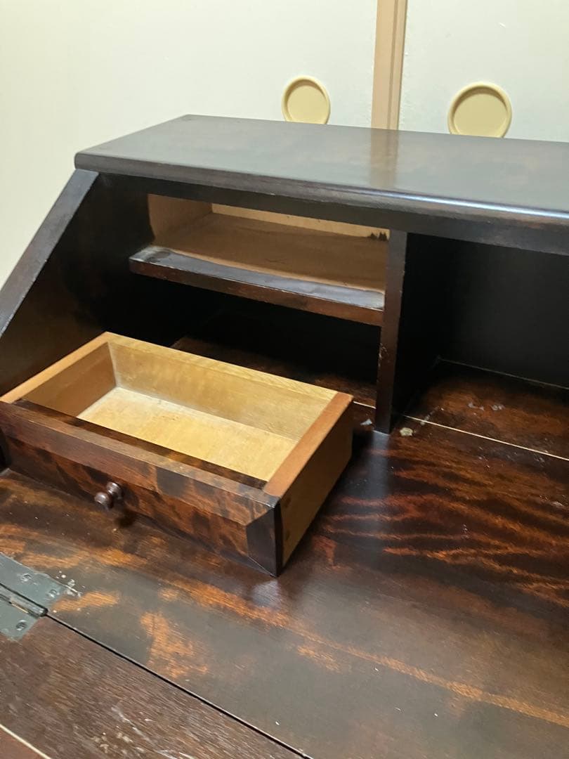 松本民芸家具　ライティングビューロー