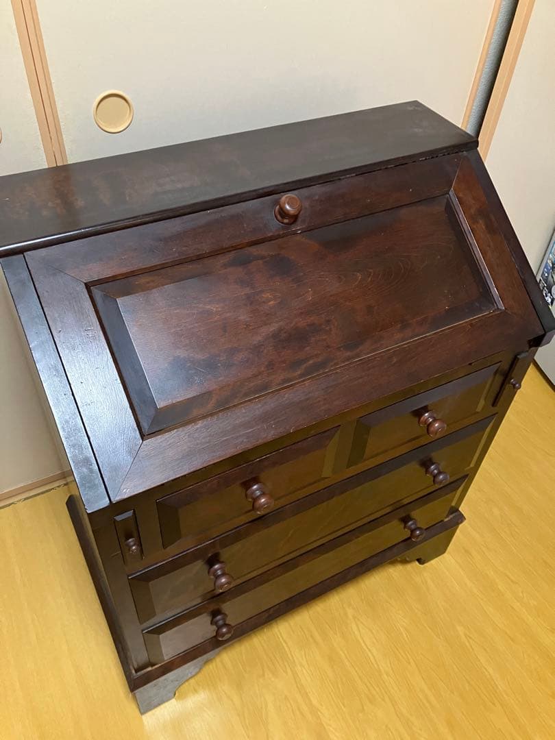 松本民芸家具　ライティングビューロー