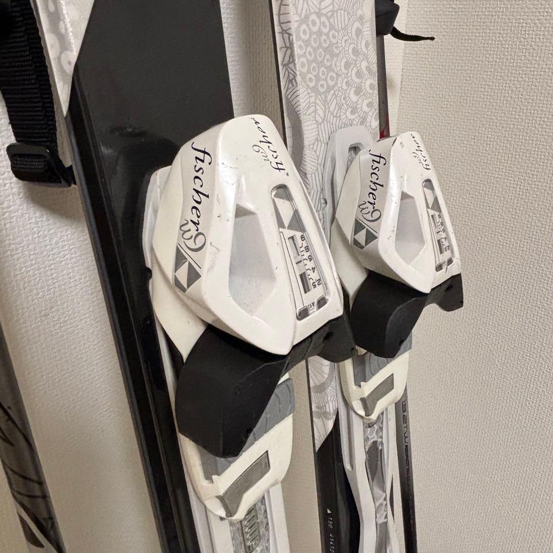 Fischer フィッシャー　レディース　女性用スキー板　ストック